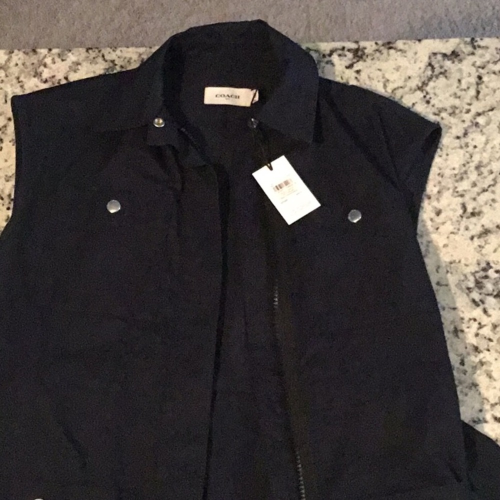 NWT Coach DRESS high end boutiquee stylishtrendy trench dress never worn